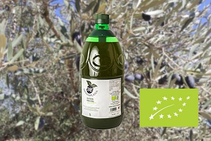 Oli d'Oliva Verge Extra ecològic Mitanplana (2 litres)