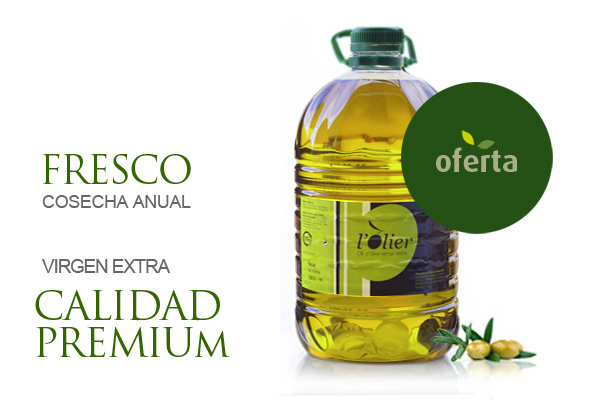 Oferta aceite oliva virgen extra 5L
