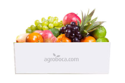 Cistella ecològica mixta de fruita i verdura 8 Kg